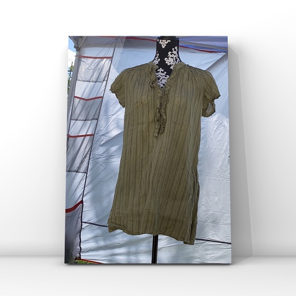 🎀 Green tunic 🎀 - Picture 1 of 6